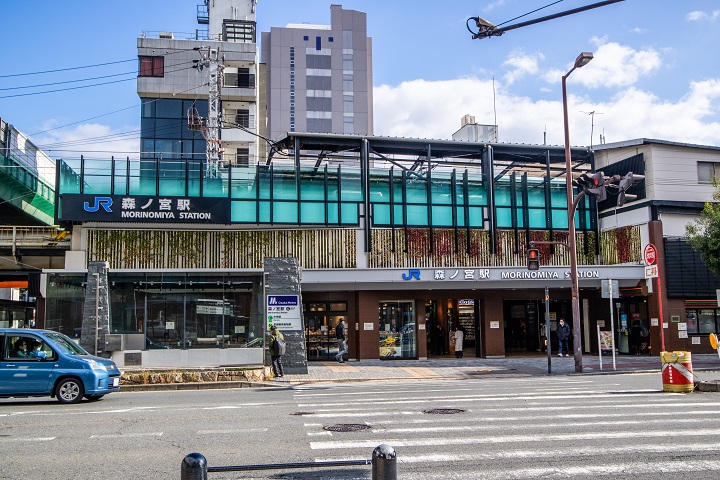 JR森ノ宮駅です