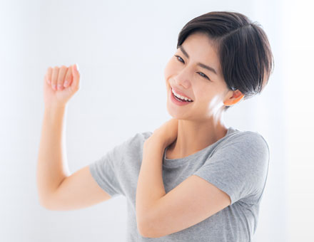 肩・首こり改善